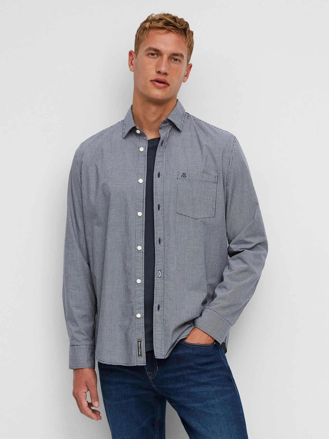Сорочки Marc O’Polo модель 128745142322-B81 Сорочки Marc O’Polo модель 128745142322-B81 Фото