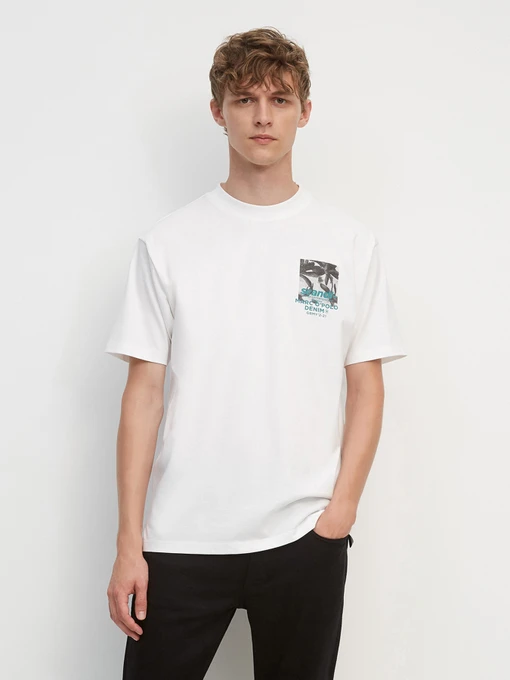 Футболки и поло Marc O’Polo DENIM модель 167236251306-100 Фото