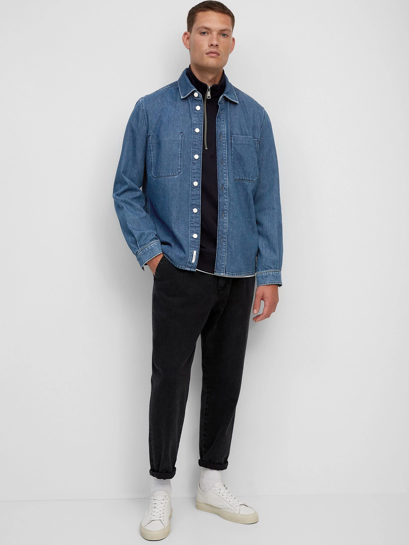 Сорочки Marc O'Polo denim модель 168923322002-Q15 Сорочки Marc O'Polo denim модель 168923322002-Q15 Фото