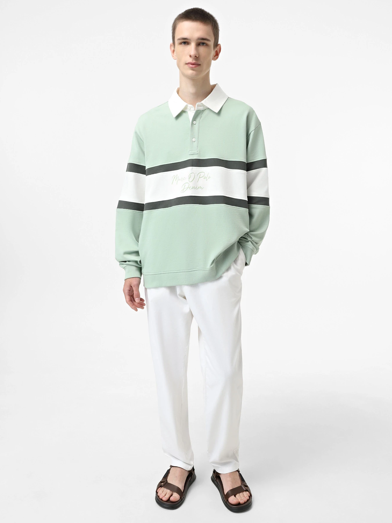 Футболки и поло Marc O’Polo DENIM модель 463307654046-417 Футболки и поло Marc O’Polo DENIM модель 463307654046-417 Фото