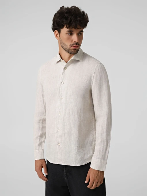 Лляна Чоловіча Сорочка класична Marc O’Polo фото 2