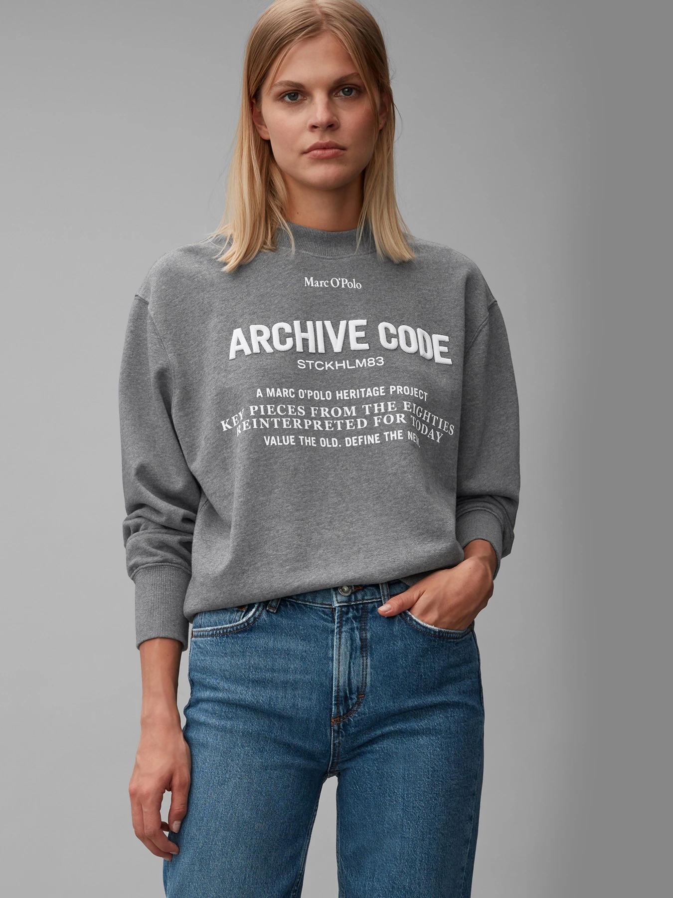 Худи и свитшоты Marc O’Polo модель 008417154241-917 Фото