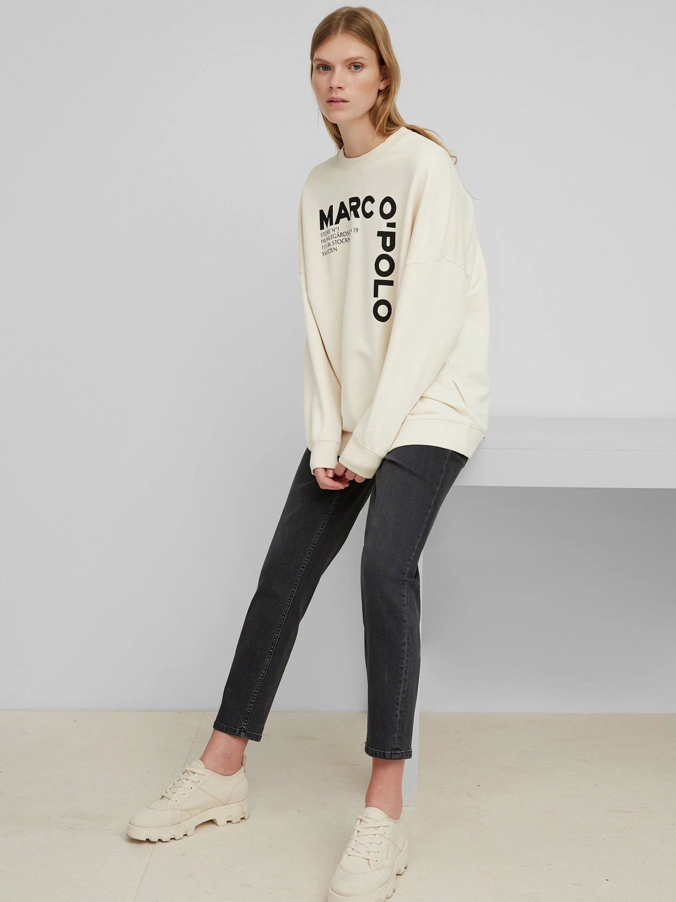Худи и свитшоты Marc O’Polo модель 102400154051-143 Худи и свитшоты Marc O’Polo модель 102400154051-143 Фото