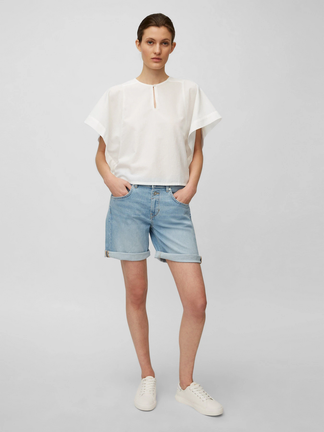 Рубашки Marc O’Polo модель 104104341067-100 Рубашки Marc O’Polo модель 104104341067-100 Фото
