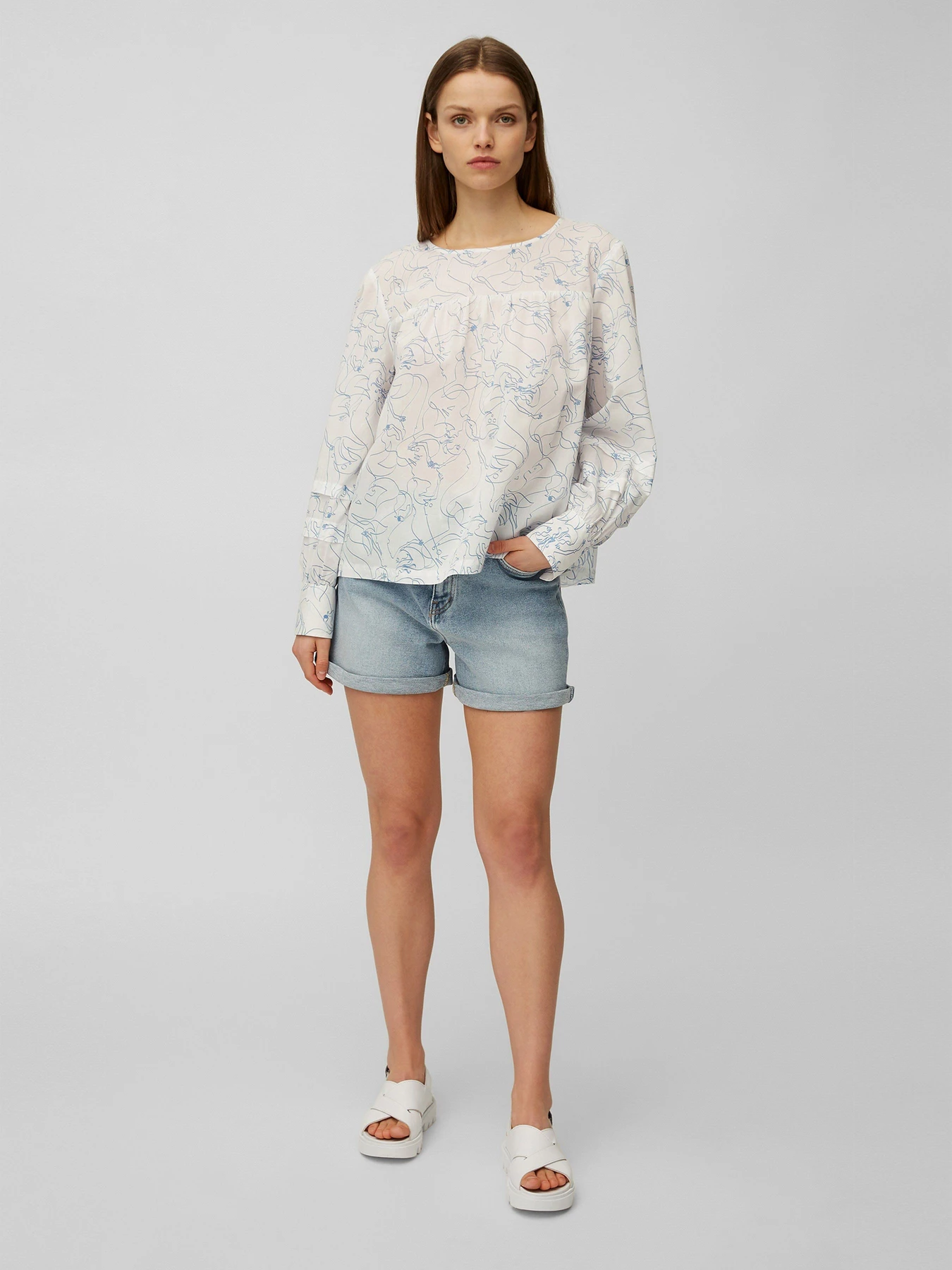 Сорочки Marc O'Polo denim модель 144086242171-T43 Сорочки Marc O'Polo denim модель 144086242171-T43 Фото