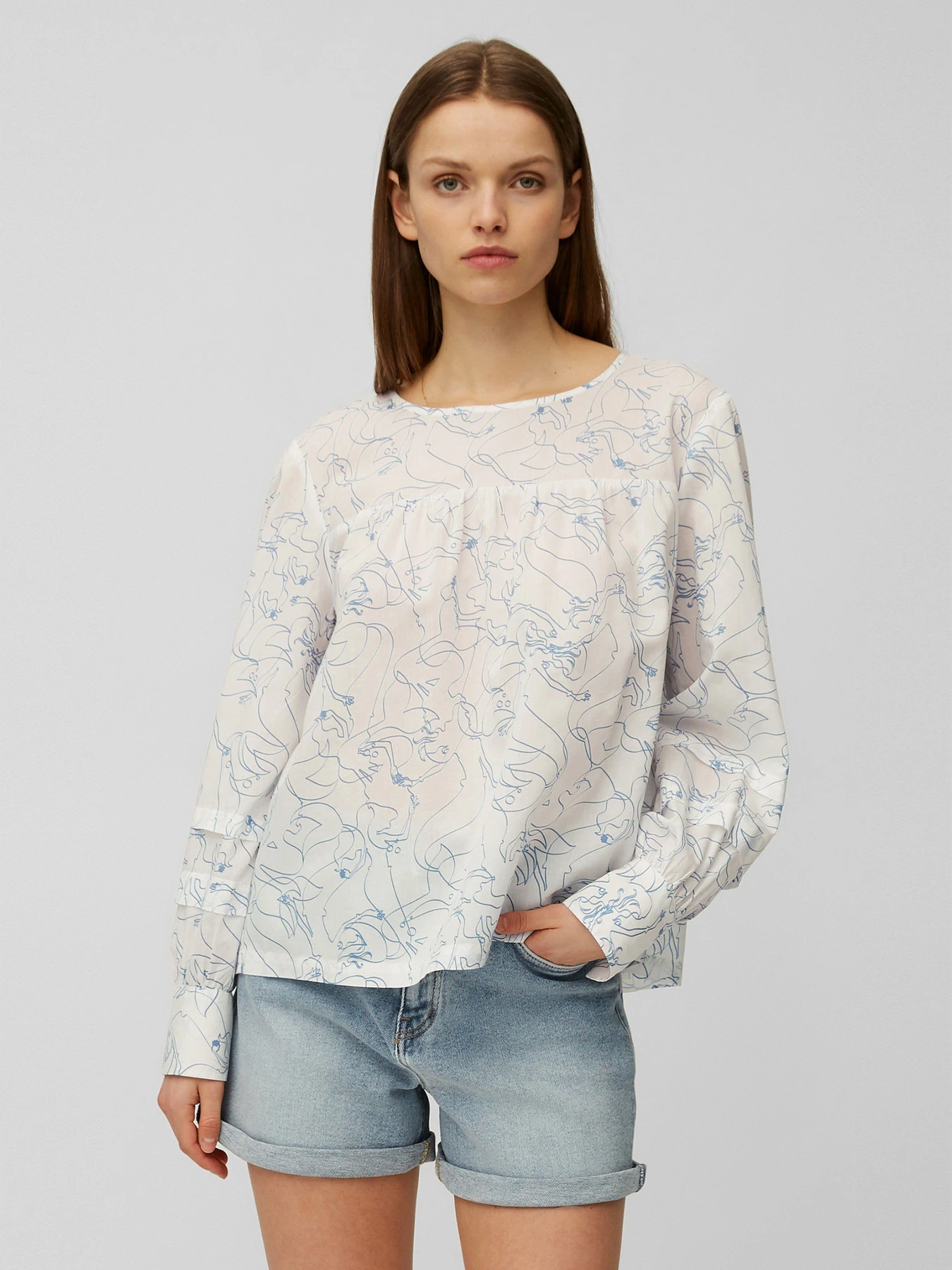 Сорочки Marc O'Polo denim модель 144086242171-T43 Сорочки Marc O'Polo denim модель 144086242171-T43 Фото