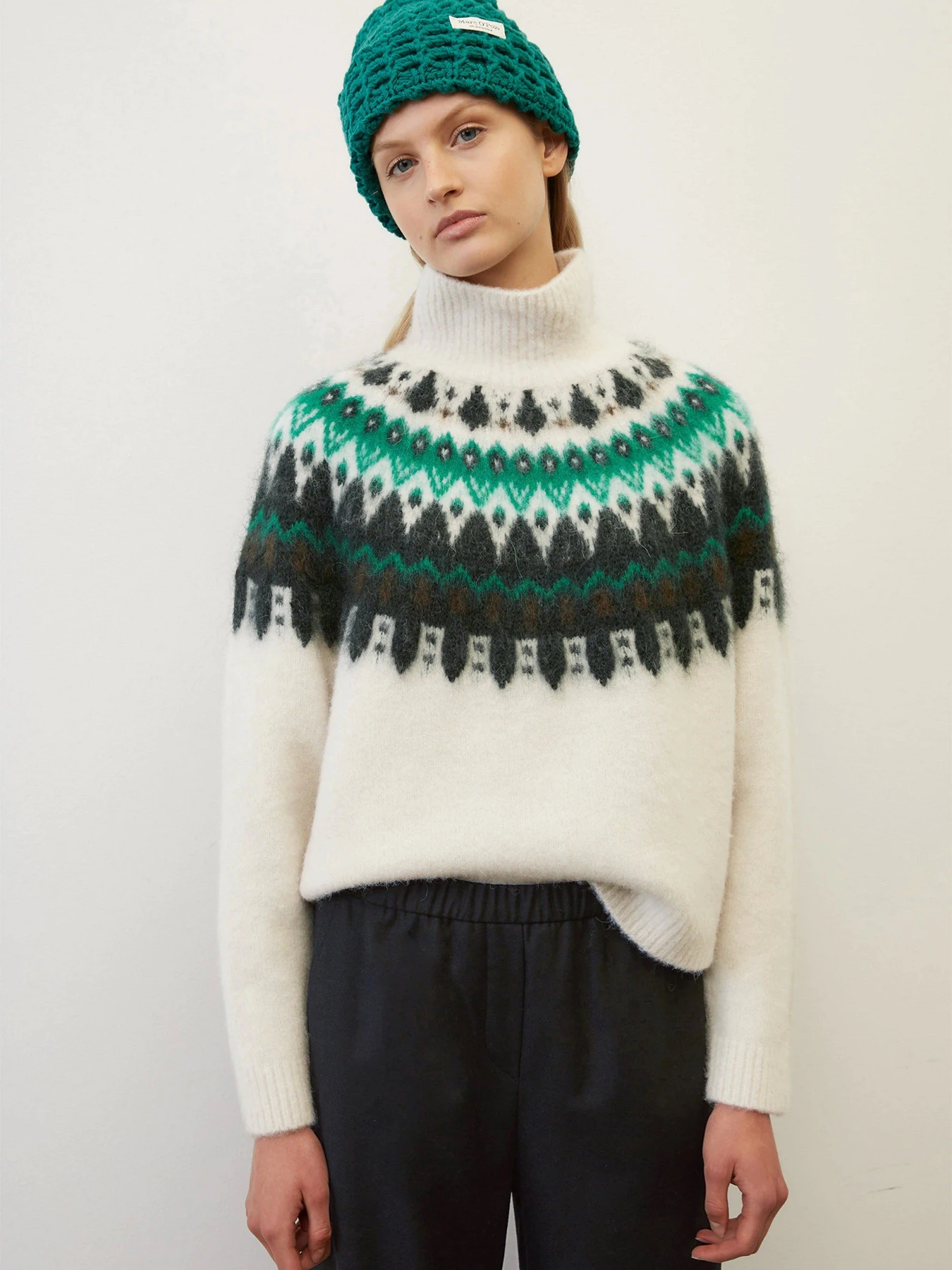 Свитры и кардиганы Marc O’Polo FAIR ISLE модель 209605660509-G72 Свитры и кардиганы Marc O’Polo FAIR ISLE модель 209605660509-G72 Фото