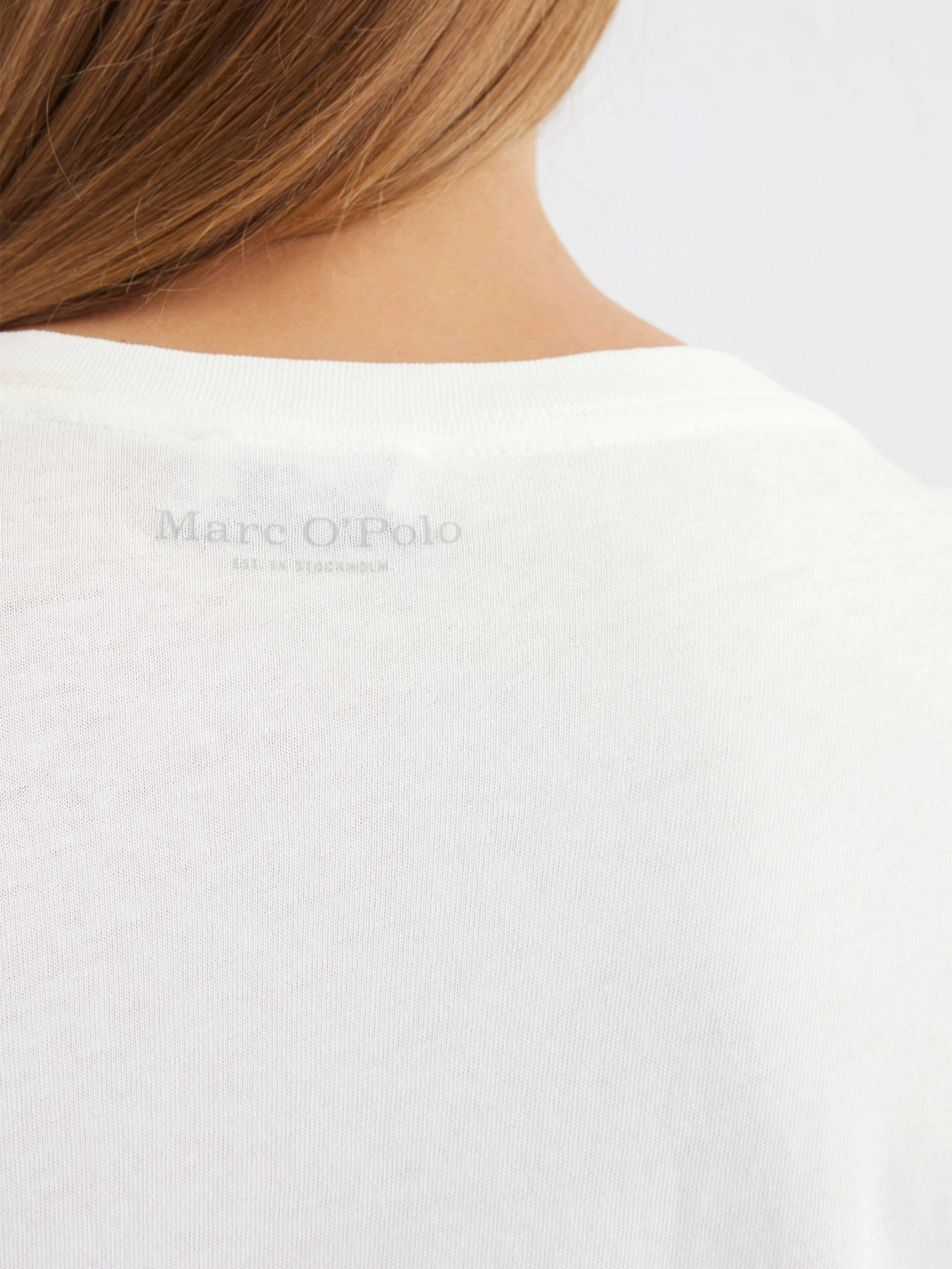Футболки и поло Marc O’Polo модель B01210051117-100 Футболки и поло Marc O’Polo модель B01210051117-100 Фото