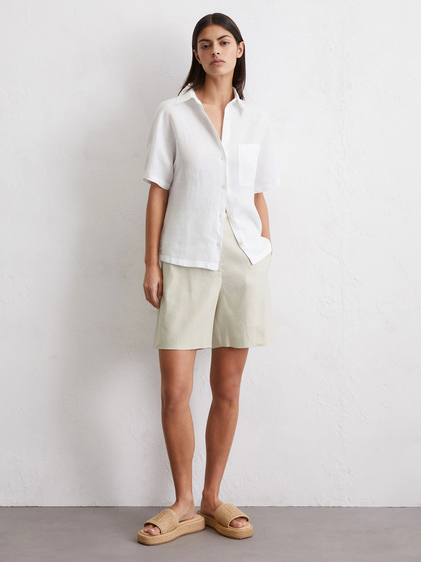 Сорочки Marc O’Polo модель 504113541019-100 Сорочки Marc O’Polo модель 504113541019-100 Фото