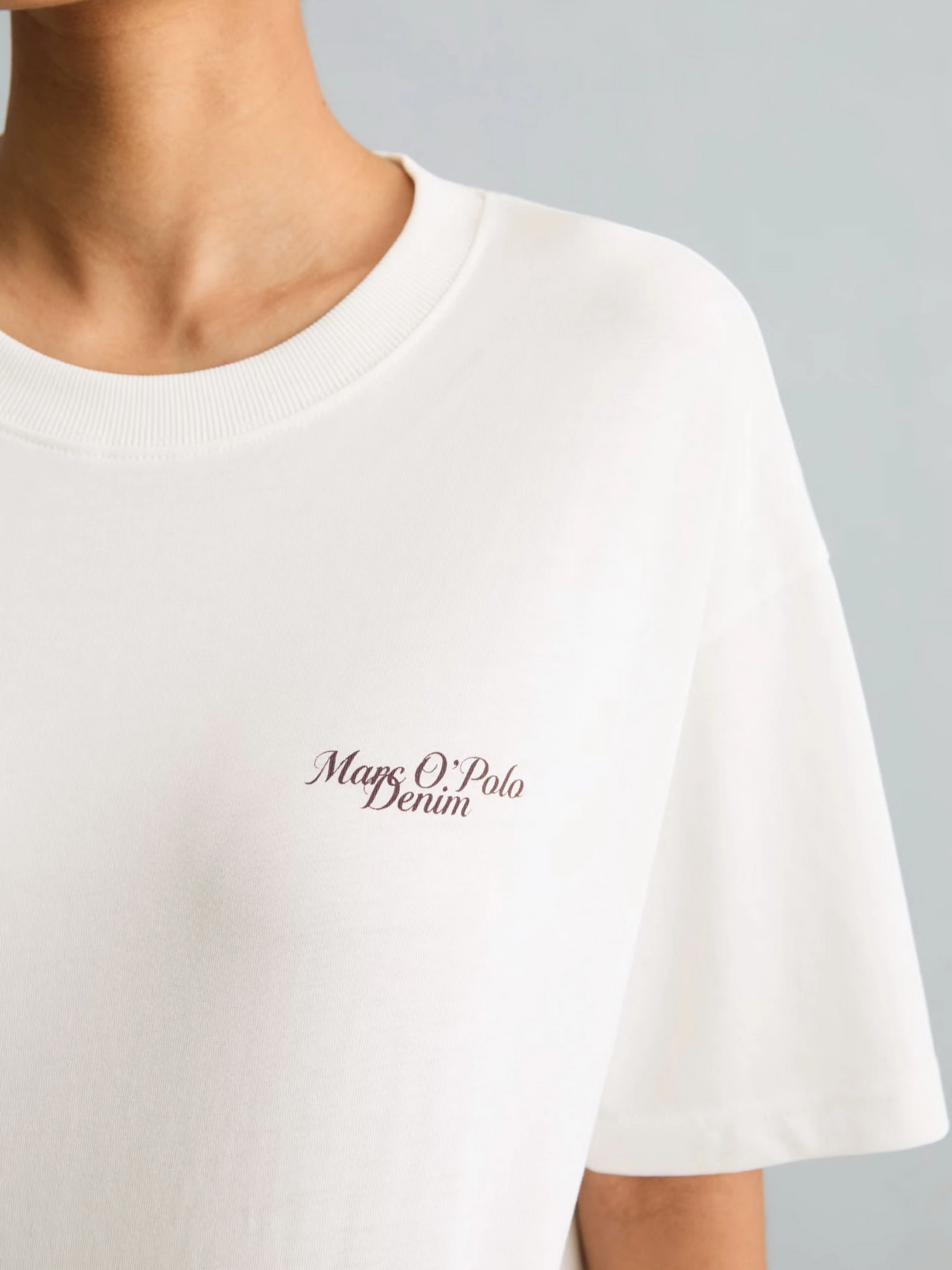 Бавовняна Жіноча Футболка Marc O'Polo denim фото 3