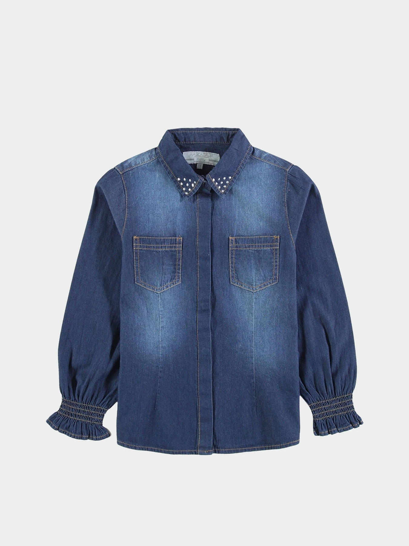 Рубашки Piazza Italia модель 04469_dark denim Рубашки Piazza Italia модель 04469_dark denim Фото