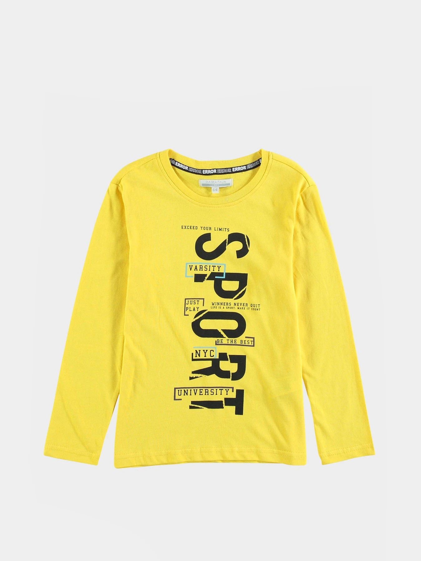 Худи и свитшоты Piazza Italia модель 05526_yellow Фото