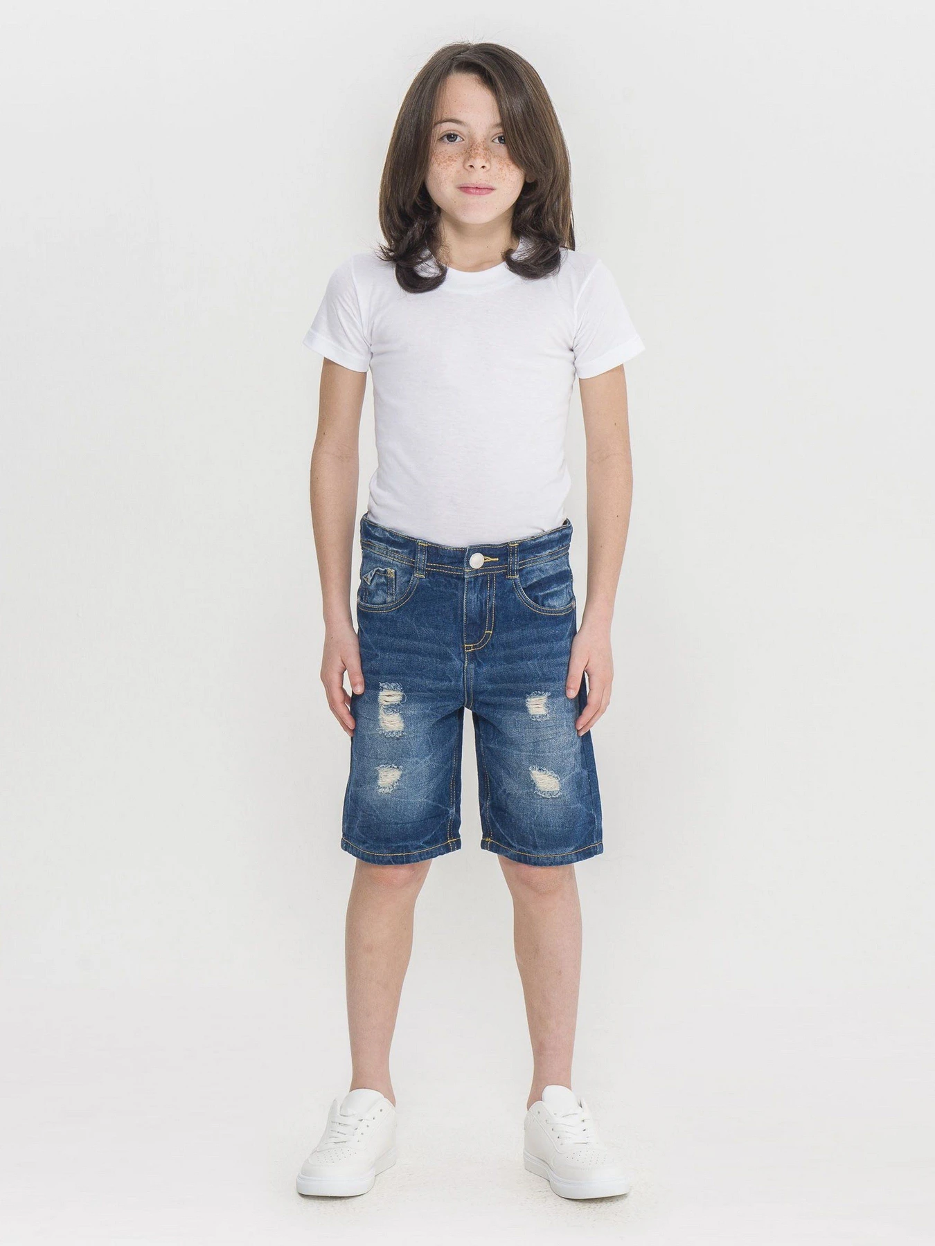 Шорты Piazza Italia модель 87133_Denim Фото