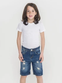 Шорты Piazza Italia модель 87133_Denim Фото