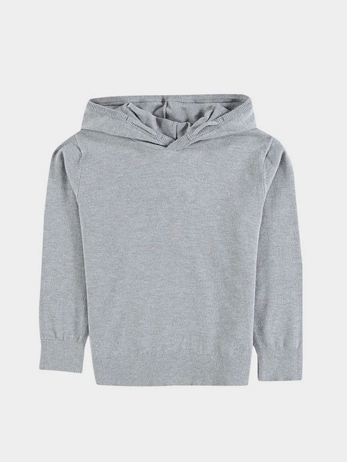 Худи и свитшоты Piazza Italia модель 78867_grey melange Худи и свитшоты Piazza Italia модель 78867_grey melange Фото