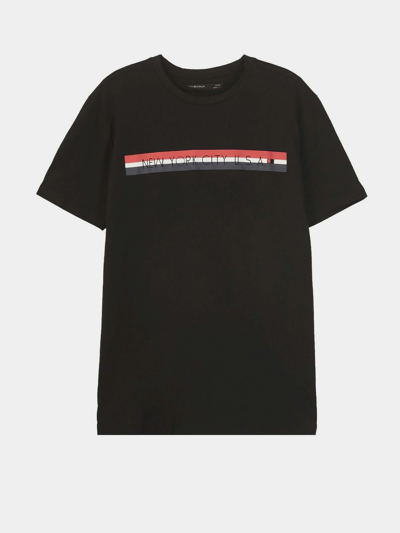 Футболки и поло Piazza Italia модель 58059_black Футболки и поло Piazza Italia модель 58059_black Фото
