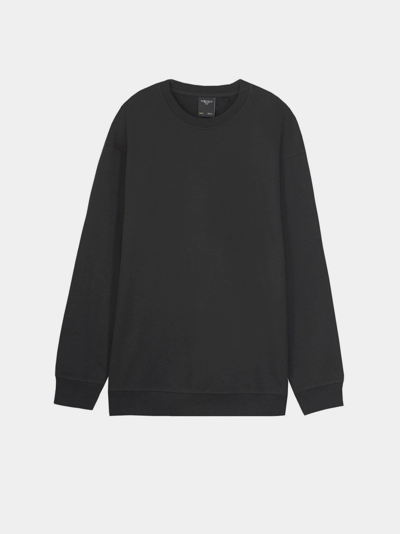 Худи и свитшоты Piazza Italia модель 07453_black Худи и свитшоты Piazza Italia модель 07453_black Фото