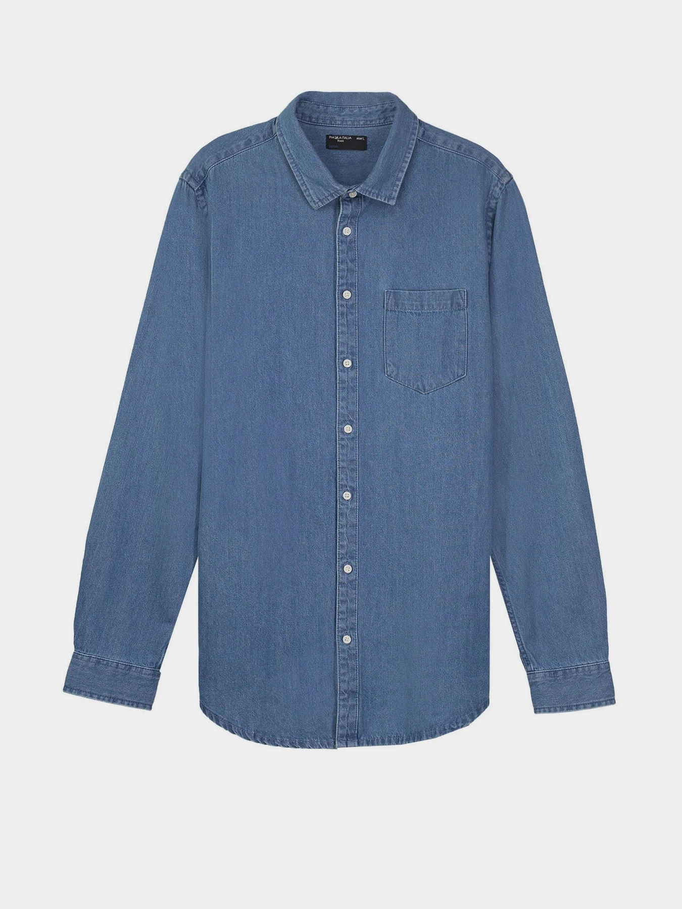 Сорочки Piazza Italia модель 07469_Denim Фото