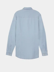 Рубашки Piazza Italia модель 07469_dark denim Фото