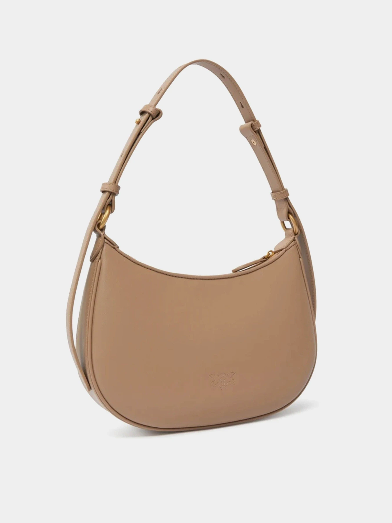 Сумки PINKO Half Moon Mini Fl Vitello Seta модель 102790-A0F1 D01Q Сумки PINKO Half Moon Mini Fl Vitello Seta модель 102790-A0F1 D01Q Фото
