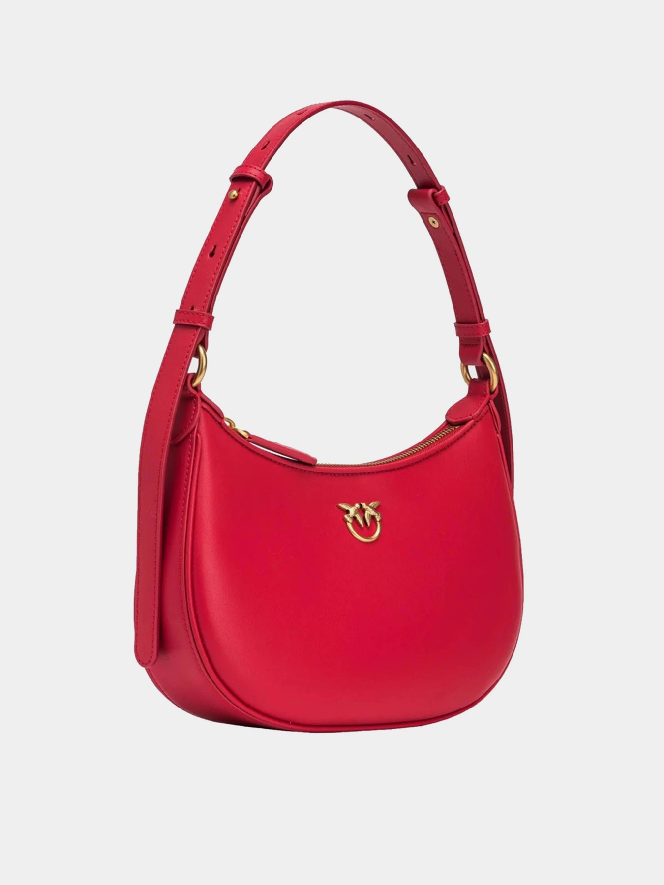 Сумки PINKO Half Moon Mini Fl Vitello Seta модель 102790-A0F1 R30Q Фото