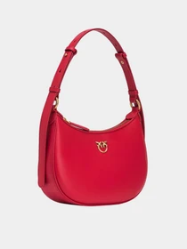 Сумки PINKO Half Moon Mini Fl Vitello Seta модель 102790-A0F1 R30Q Фото