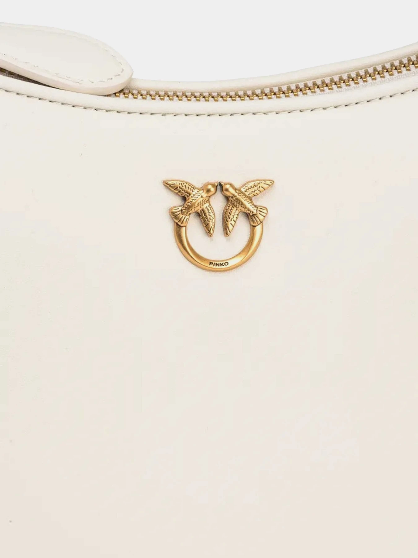 Сумки PINKO Half Moon Mini Fl Vitello Seta модель 102790-A0F1 Z14Q Фото