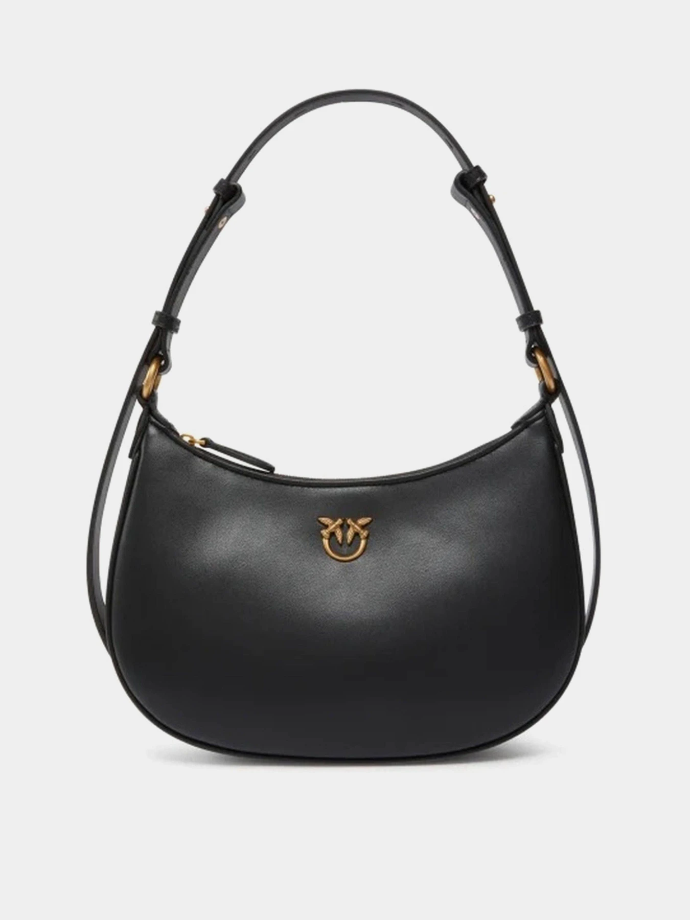 Сумки PINKO Half Moon Mini Fl Vitello Seta модель 102790-A0F1 Z99Q Фото