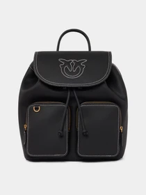 Рюкзаки PINKO Carrie Backpack Pelle Bottalata модель 104351-A1LF Z99Q Фото