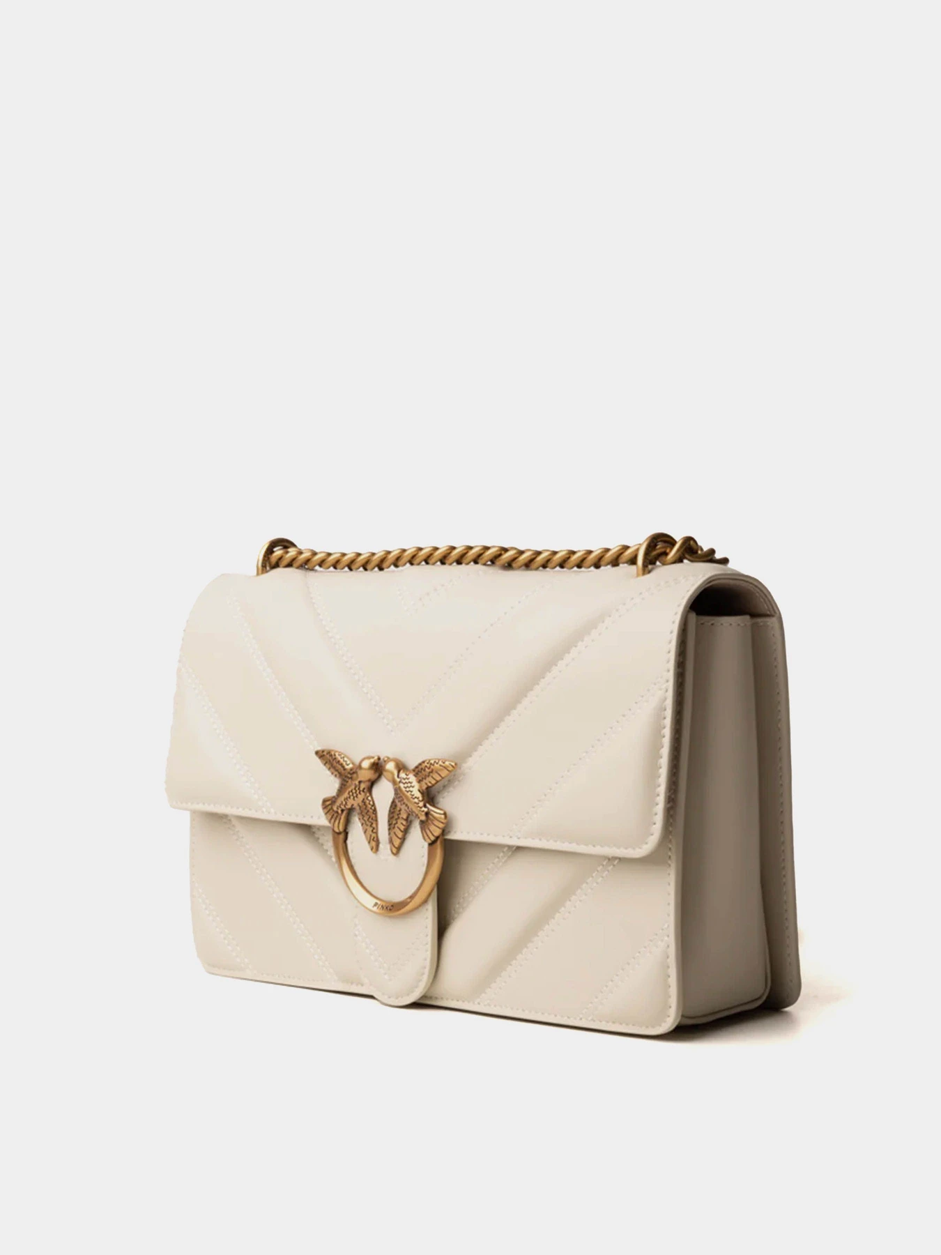 Сумки PINKO Love One Classic Light Dc Intarsio Nappa + Suede + Seta модель 104549-A26Z Z14Q Фото
