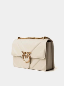 Сумки PINKO Love One Classic Light Dc Intarsio Nappa + Suede + Seta модель 104549-A26Z Z14Q Фото