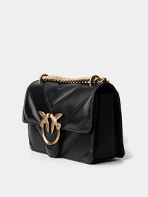 Сумки PINKO Love One Mini Light Dc Intarsio Nappa + Suede + Seta модель 104550-A26Z Z99Q Фото