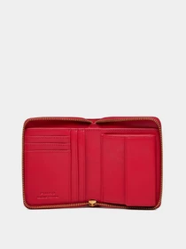 Кошельки PINKO Taylor Zip Around Vitello Seta модель 100249-A0F1 R30Q Фото