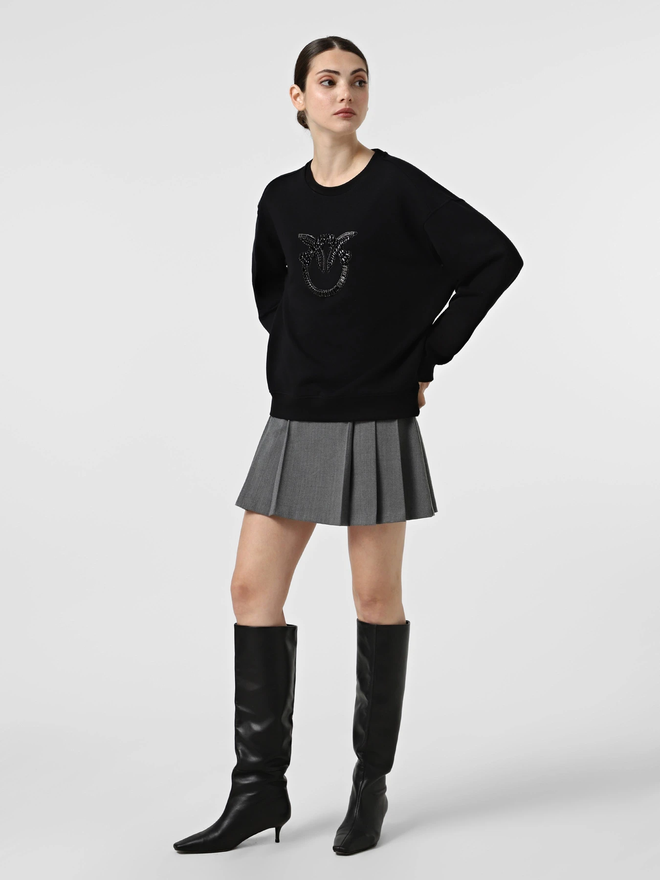Худи и свитшоты PINKO Nelly модель 100534-A2RO Z99 Фото