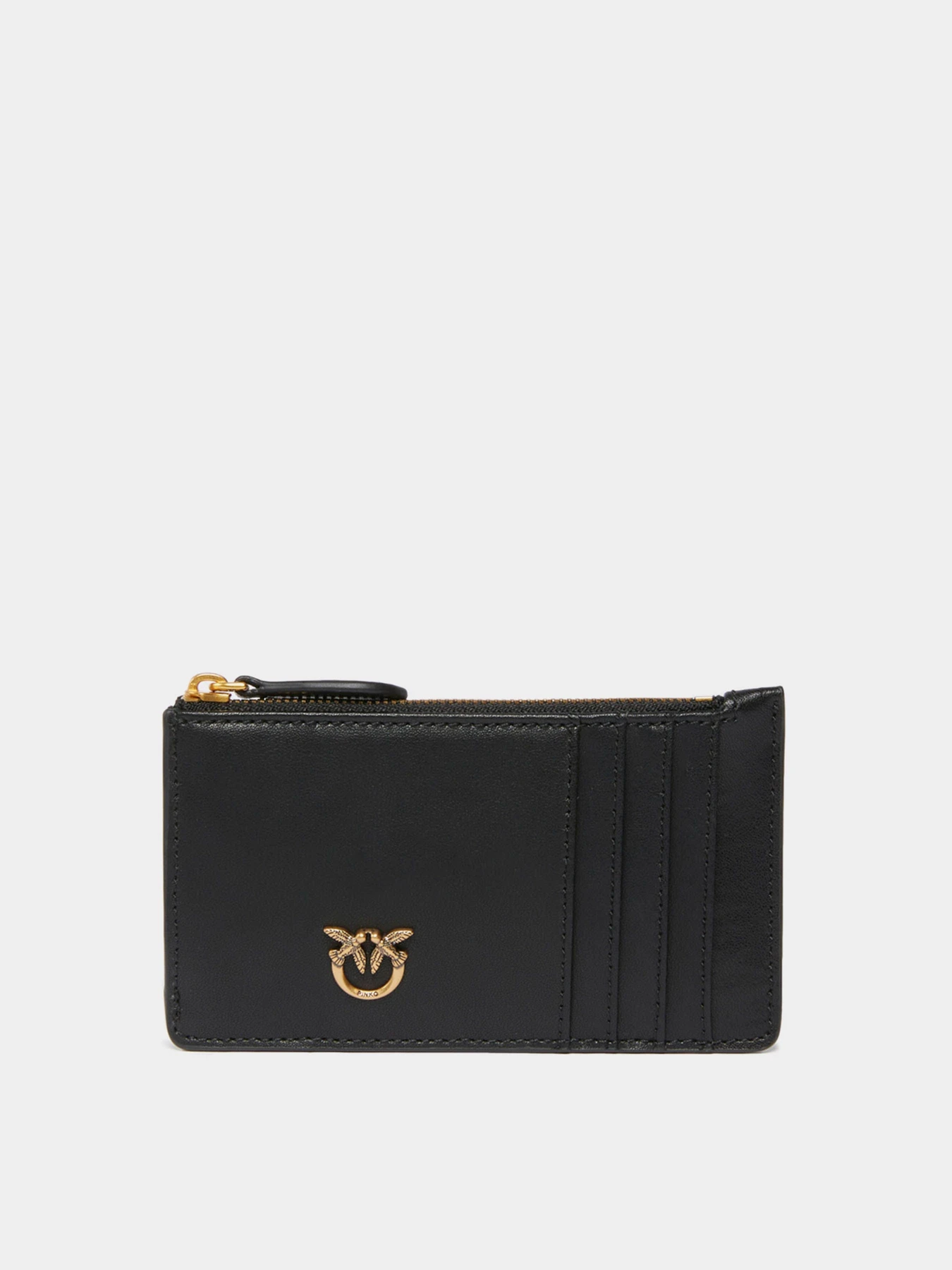 Гаманці PINKO Airone Cardholder Vitello Seta модель 100251-A0F1 Z99Q Гаманці PINKO Airone Cardholder Vitello Seta модель 100251-A0F1 Z99Q Фото