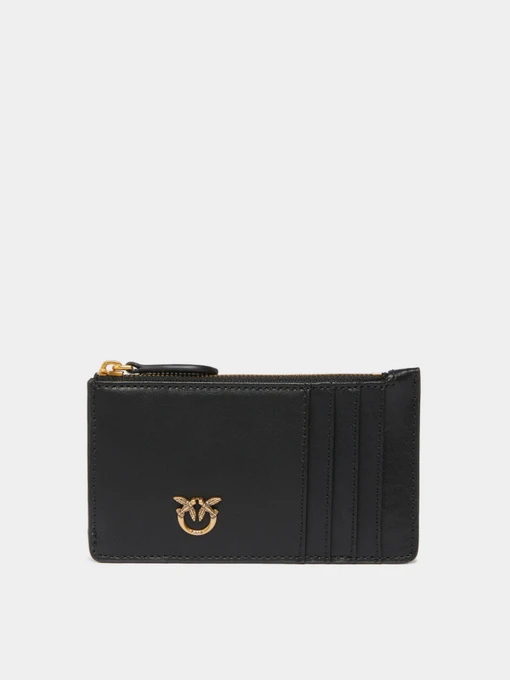 Кошельки PINKO Airone Cardholder Vitello Seta модель 100251-A0F1 Z99Q Фото