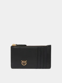 Кошельки PINKO Airone Cardholder Vitello Seta модель 100251-A0F1 Z99Q Фото