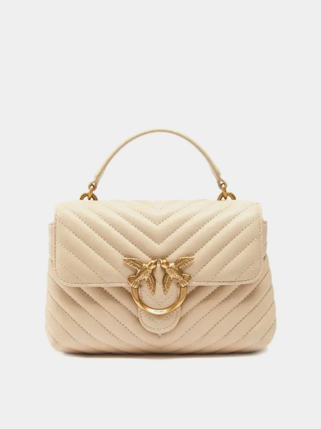 Сумки PINKO Love Lady Puff Classic Cl Sheep Nappa Chevron модель 100044-A0GK C50Q Сумки PINKO Love Lady Puff Classic Cl Sheep Nappa Chevron модель 100044-A0GK C50Q Фото
