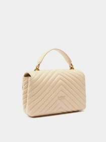 Сумки PINKO Love Lady Puff Classic Cl Sheep Nappa Chevron модель 100044-A0GK C50Q Фото