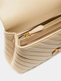 Сумки PINKO Love Lady Puff Classic Cl Sheep Nappa Chevron модель 100044-A0GK C50Q Фото