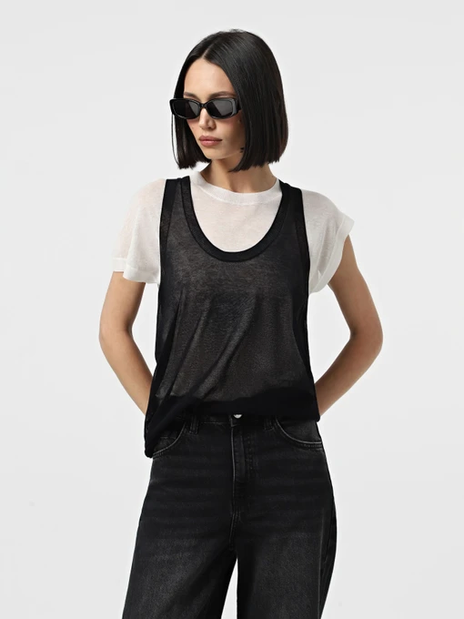 Футболки и поло PINKO Mark модель 105152-A2LS ZZ2 Фото