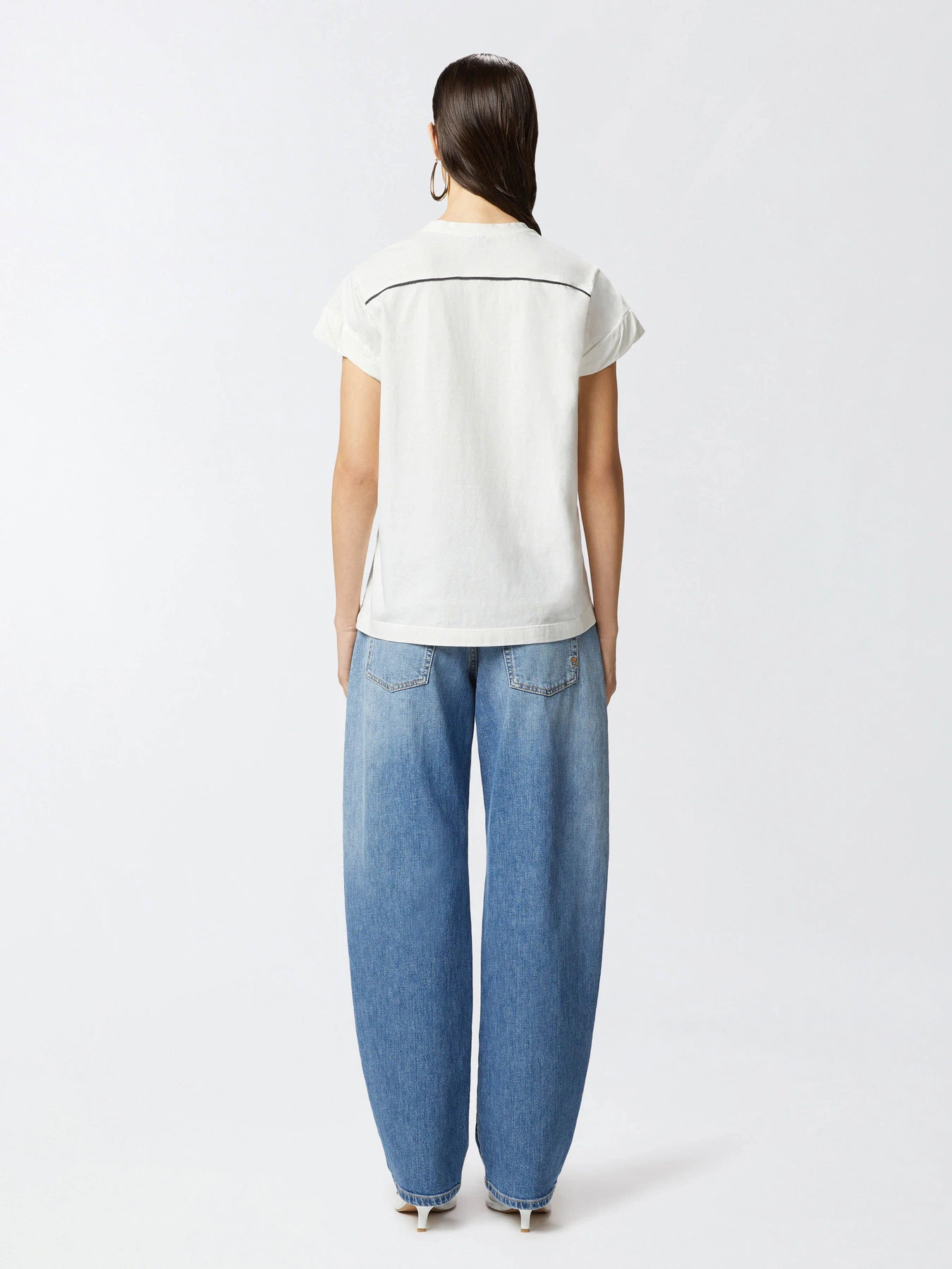 Футболки и поло PINKO Randal T-Shirt  Jersey Tinto Capo модель 105270-A2ME Z05 Фото