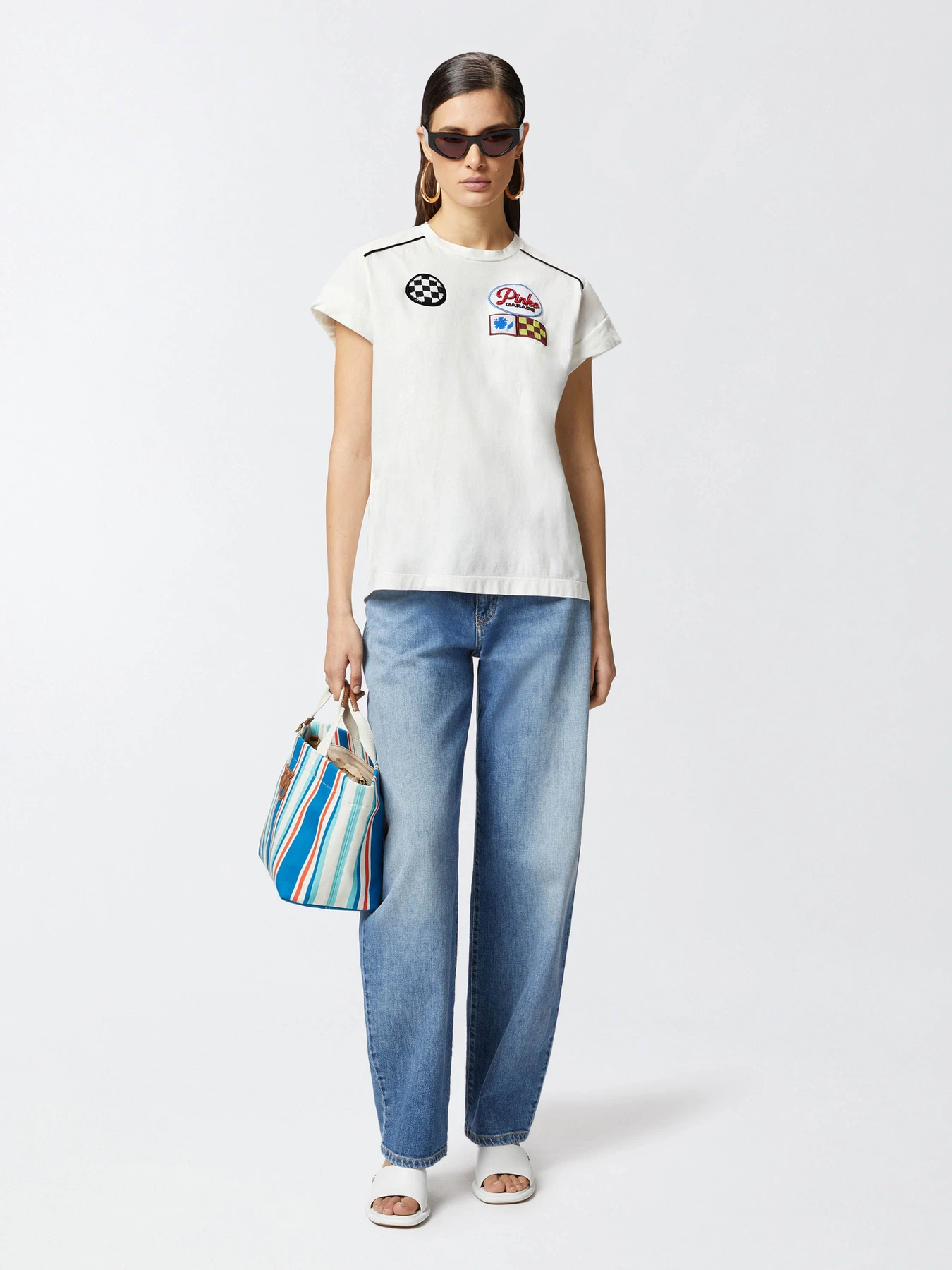 Футболки и поло PINKO Randal T-Shirt  Jersey Tinto Capo модель 105270-A2ME Z05 Фото