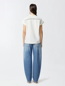 Футболки и поло PINKO Randal T-Shirt  Jersey Tinto Capo модель 105270-A2ME Z05 Фото