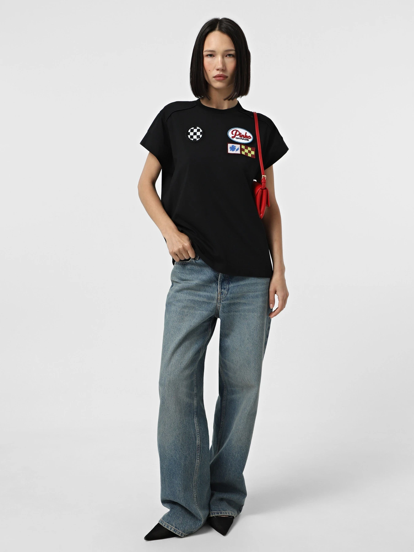 Футболки и поло PINKO Randal T-Shirt Jersey Tinto Capo модель 105270-A2ME Z98 Футболки и поло PINKO Randal T-Shirt Jersey Tinto Capo модель 105270-A2ME Z98 Фото