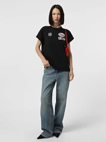 Футболки и поло PINKO Randal T-Shirt Jersey Tinto Capo модель 105270-A2ME Z98 Фото