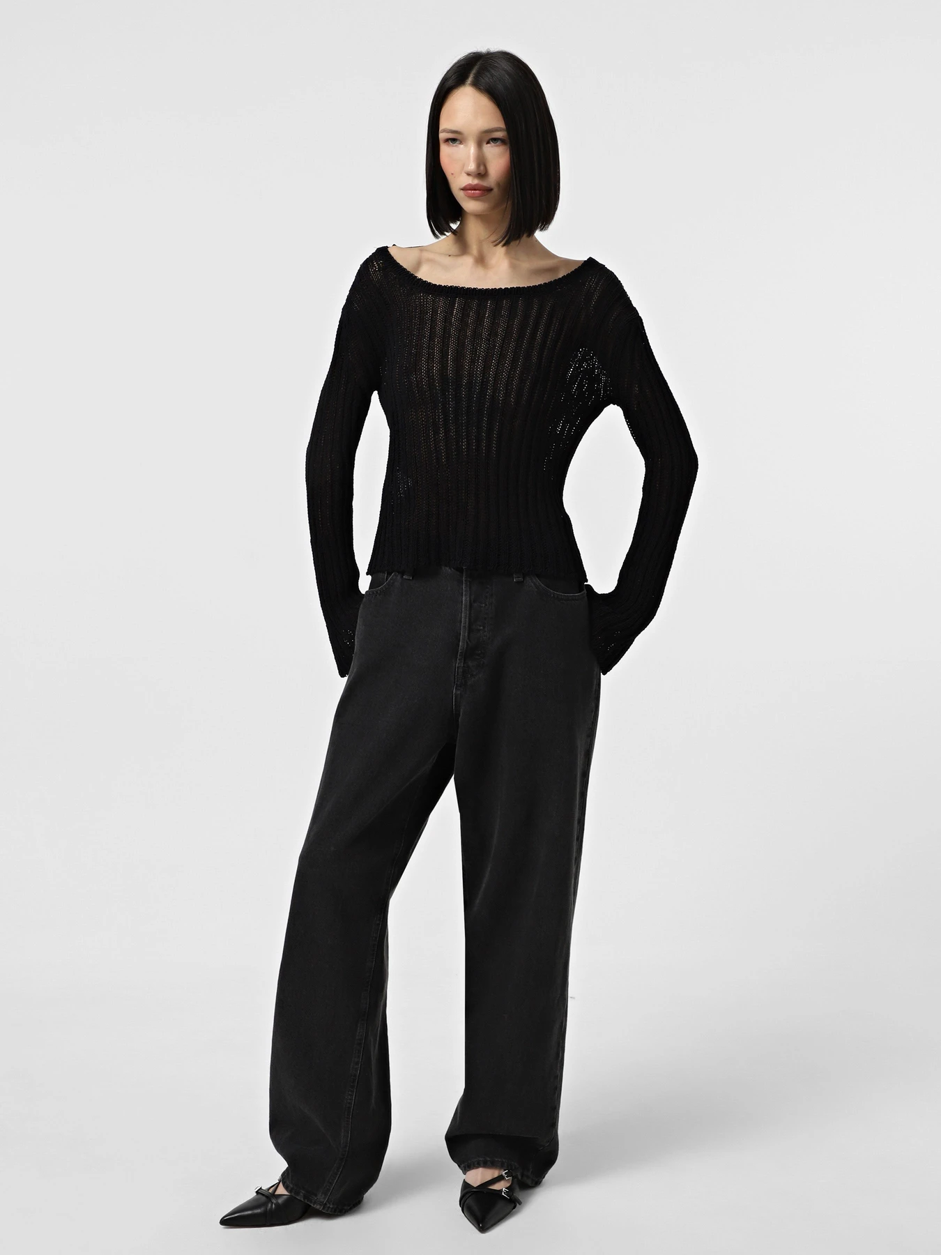 Худи и свитшоты PINKO Leslie Maglia Soft Cotton модель 105302-A2N7 Z99 Фото