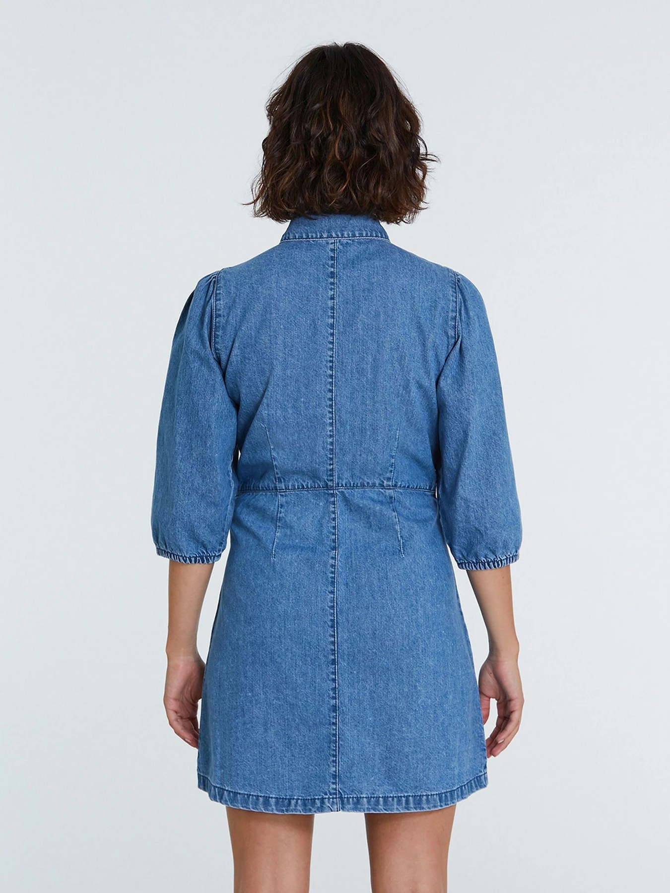 Платья Piazza Italia модель 46583_denim Фото