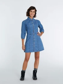 Платья Piazza Italia модель 46583_denim Фото