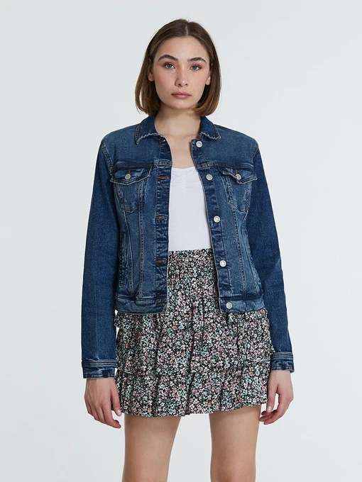 Куртки и дубленки Piazza Italia модель 43242_denim Фото